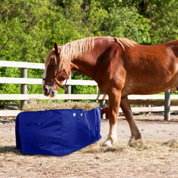 Extra large horse hay storage bag portable - Image 3