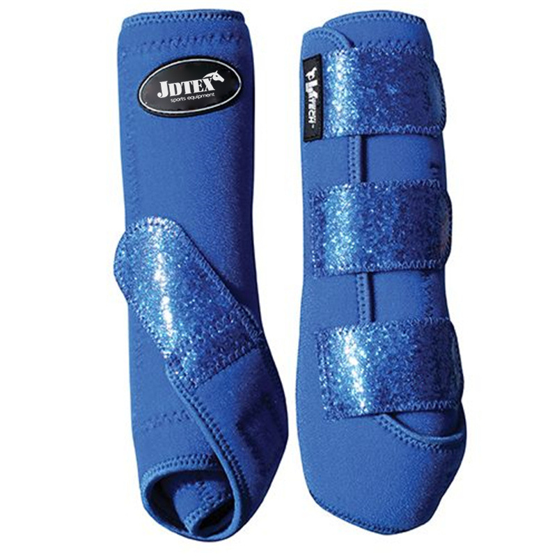 Glitter OK Cloth Horse Leg Protection Boots