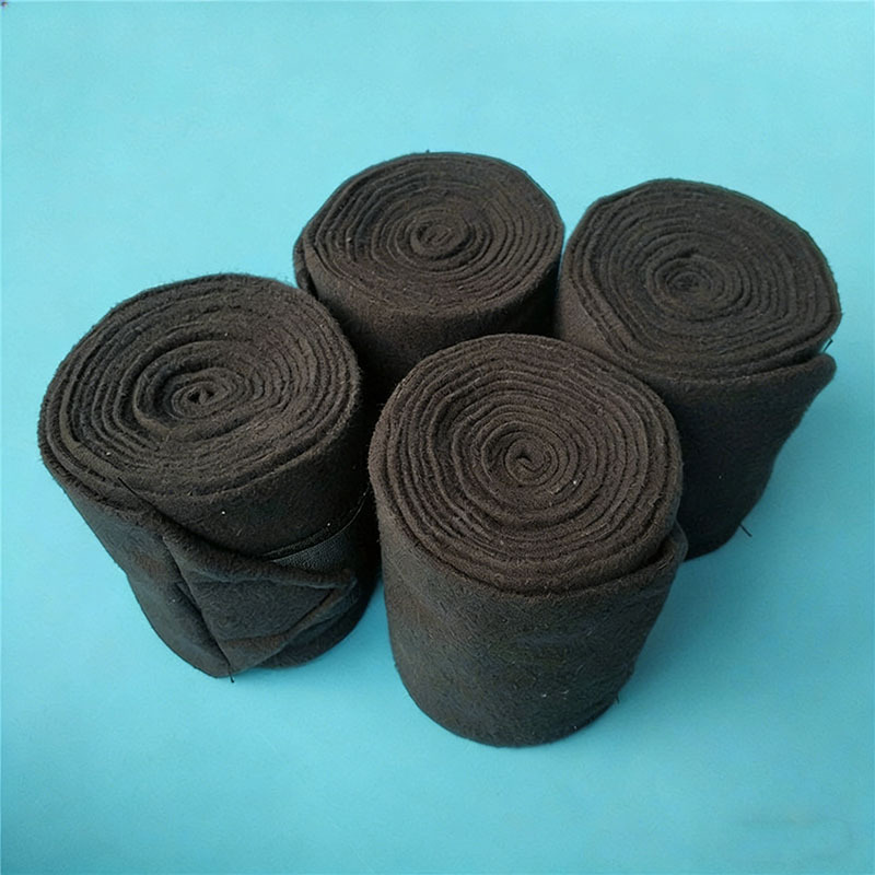 Fleece Horse Leg Bandages Set of 2 Pieces