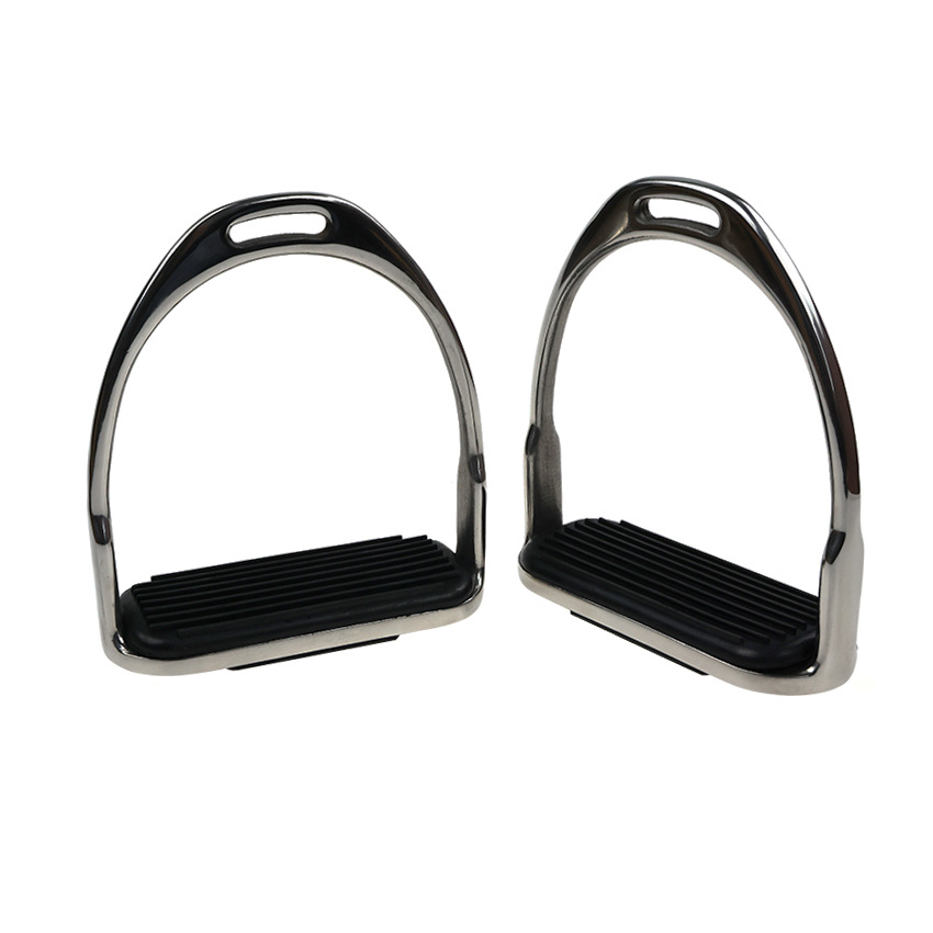 Stainless Steel Hunting Stirrup with Rubber Pad ST2103