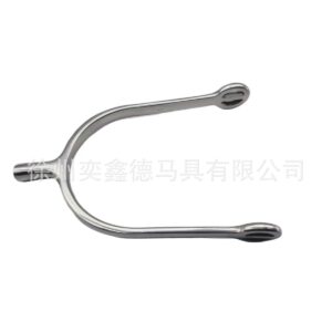 English Stainless Steel Horse Spurs Unisex Equestrian Equipment