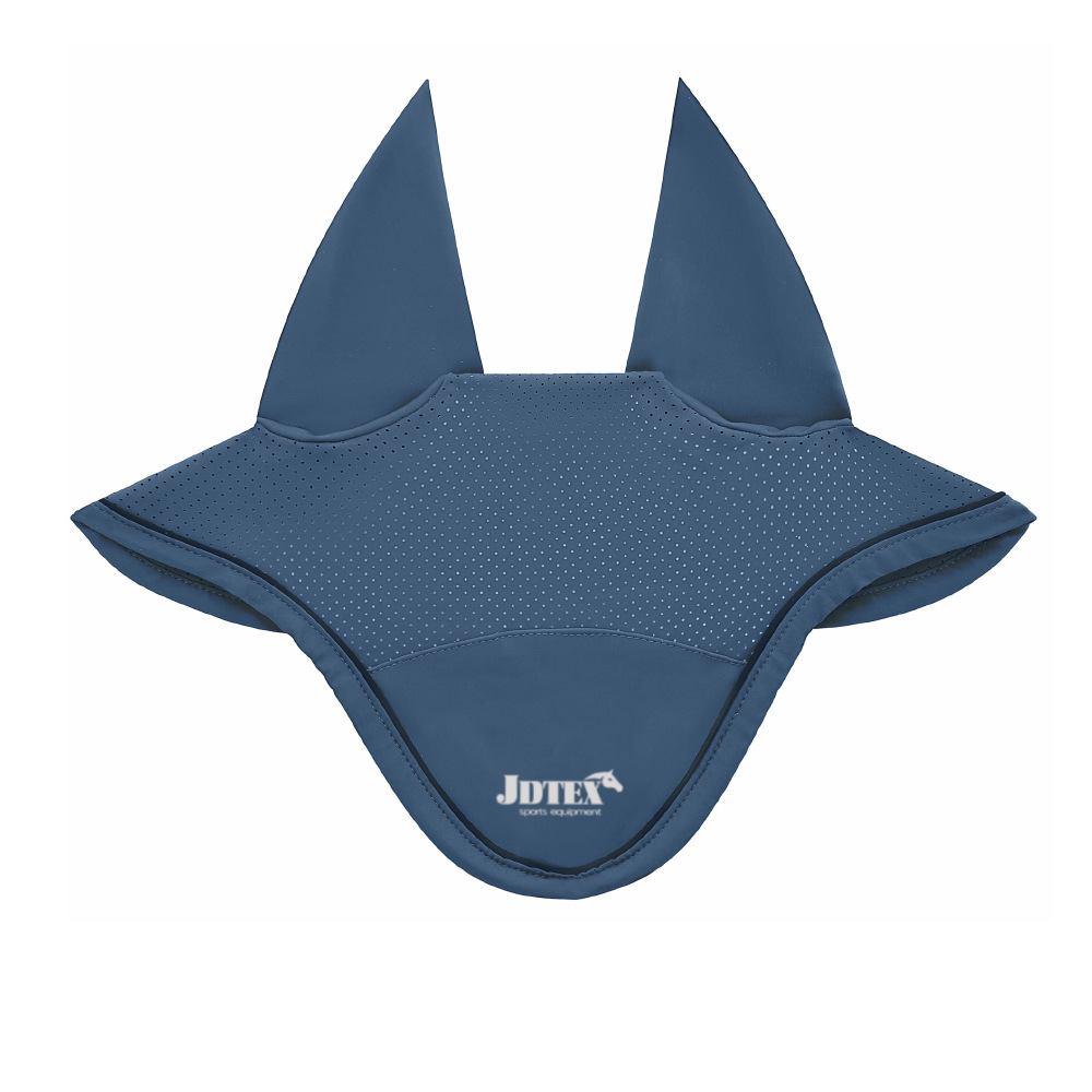 Summer Breathable Mesh Fly Mask For Horses Lycra Elastic