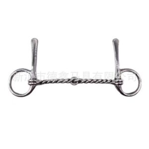 Stainless Steel Professional Horse Mouth Snaffle Bit Equestrian Supplies