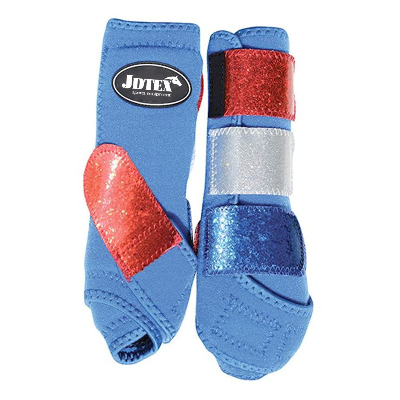 Glitter OK Cloth Horse Leg Protection Boots