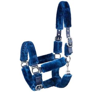 Fleece Horse Halter PP Webbing Lead Rope Equestrian