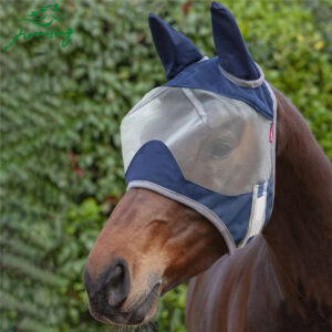 Summer Outdoor Anti Mosquito Sun Mesh Horse Face Mask