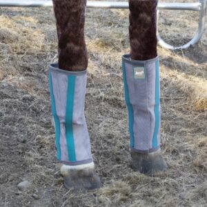 Breathable Mesh PVC Anti-Mosquito Horse Leg Protection