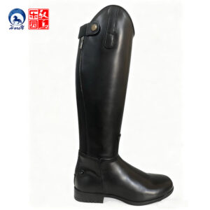 Adult Children Equestrian Boots Cowhide Long