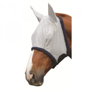 Outdoor PVC Mesh Horse Fly Mask Breathable Ear Cover