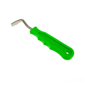 Colored Horse Hoof Pick Electroplated Metal Hook Colored Plastic Handle Random Color CB9043