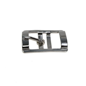 Nickel Plated Iron Horse Halter Buckle 2 mm Thick BK8105