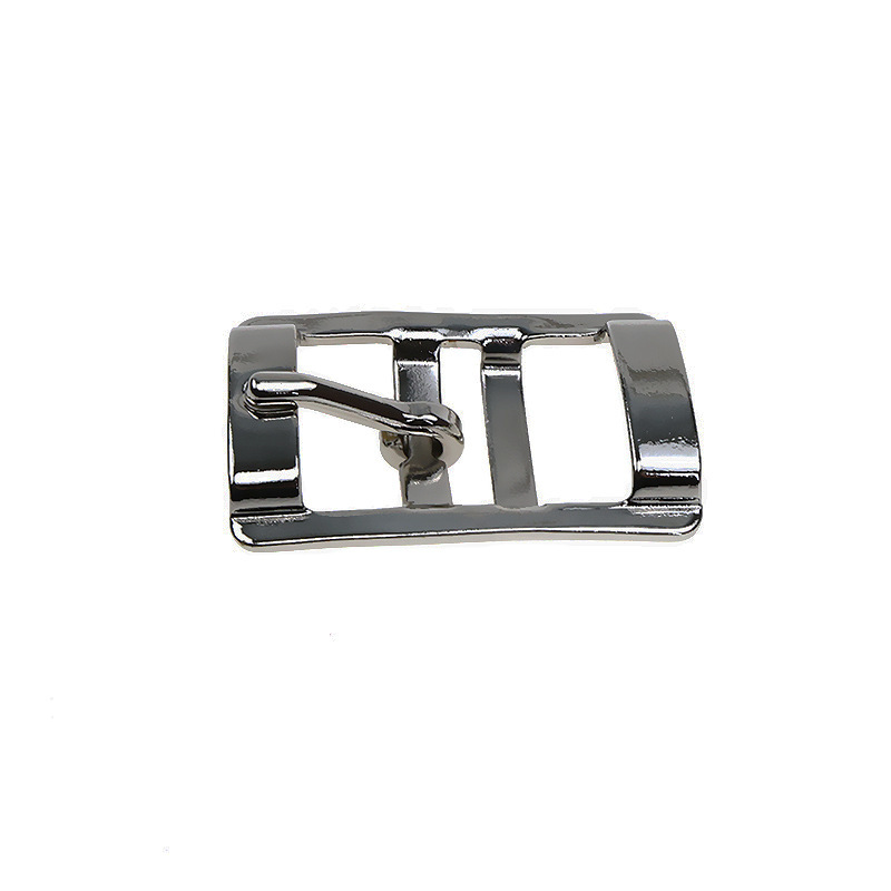 Nickel Plated Iron Horse Halter Buckle 2 mm Thick BK8105