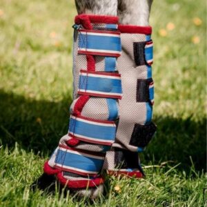 Breathable Mesh Horse Leg Guards PVC Anti-Mosquito Summer Thin Leg Covers