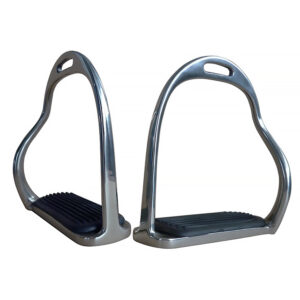 Stainless Steel Safety Stirrup With Rubber Pad 120 mm ST2104