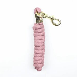 Wear-Resistant Thickened Woven Nylon Horse Lead Rope With Alloy Hook