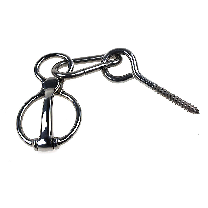 Horse Tie Blocker Ring Rope Release