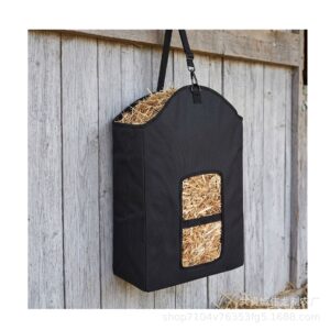 Cross-Border New Slow Feeding Horse Hay Bag Portable Outing Hay Bag Large Capacity Stable Hanging Feeding Bag