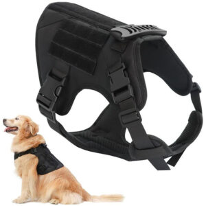 Tactical Dog Vest Nylon Waterproof Training Harness