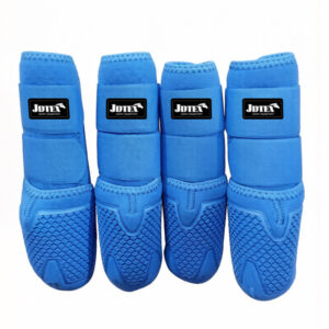 KPU Rubber Horse Leg Guards Equestrian Protective Boots