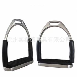 Stainless Steel Safety Horse Stirrups Bendable Rustproof Equestrian