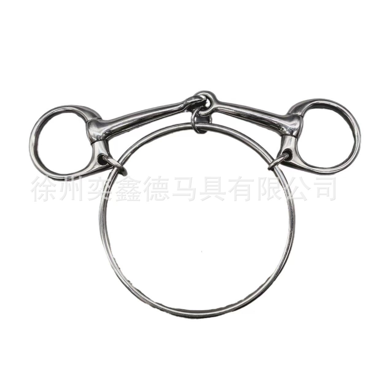 Stainless Steel Horse Bit Mouthpiece Racing Equestrian Accessory