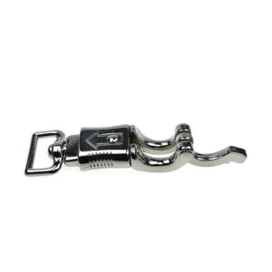 Zinc Alloy Nickel Plated Horse Rope Panic Snap 26 mm BKZ8051