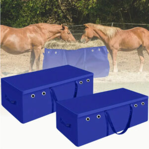 Extra large horse hay storage bag portable