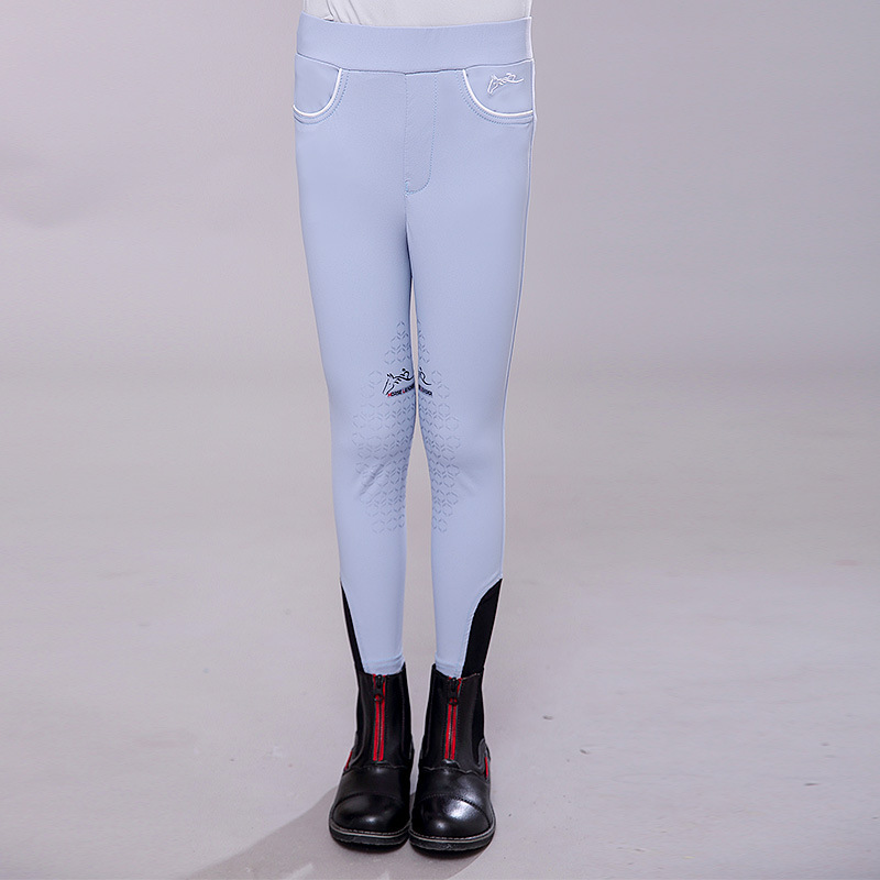 Summer Children's Thin Equestrian Breeches High Elastic