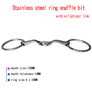 Stainless Steel 304 Ring Snaffle Bit BT0541
