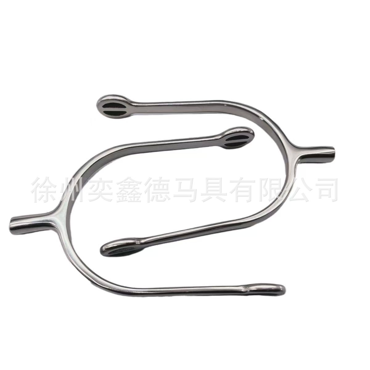 English Stainless Steel Horse Spurs Unisex Equestrian Equipment