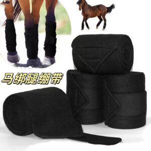 Horse Leg Anti-Impact Bandage Outdoor Equestrian Protective Gear Leg Injury Protector