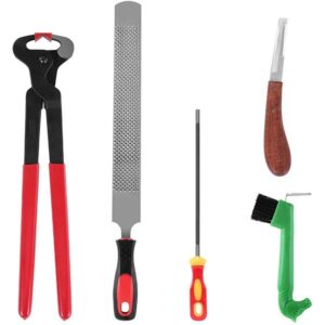 6-Piece 14-Inch Hoof Trimming Tool Set