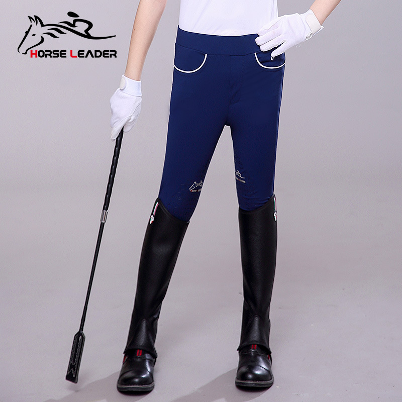 Summer Children's Thin Equestrian Breeches High Elastic