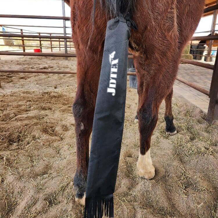 Printed Oxford Fabric Horse Tail Bag Drawstring Tail Protector