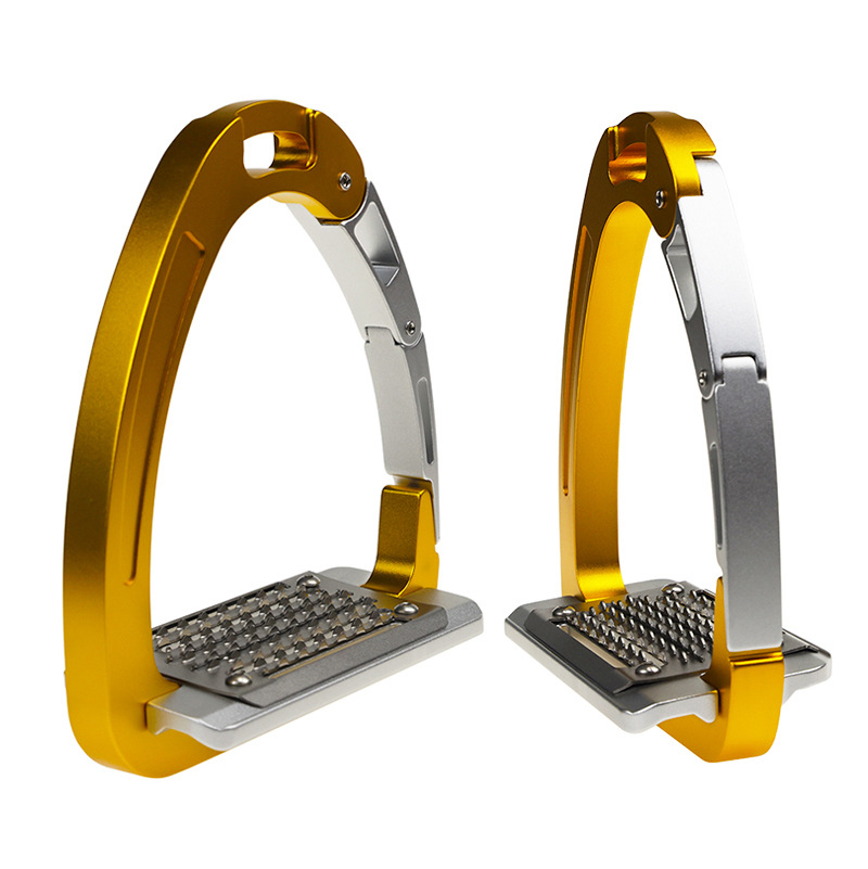 Aluminum Safety Stirrup with Stainless Steel Anti-Slip Tread ST3121