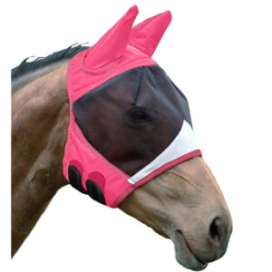 PVC Mesh Summer Horse Fly Mask Breathable Equestrian Gear