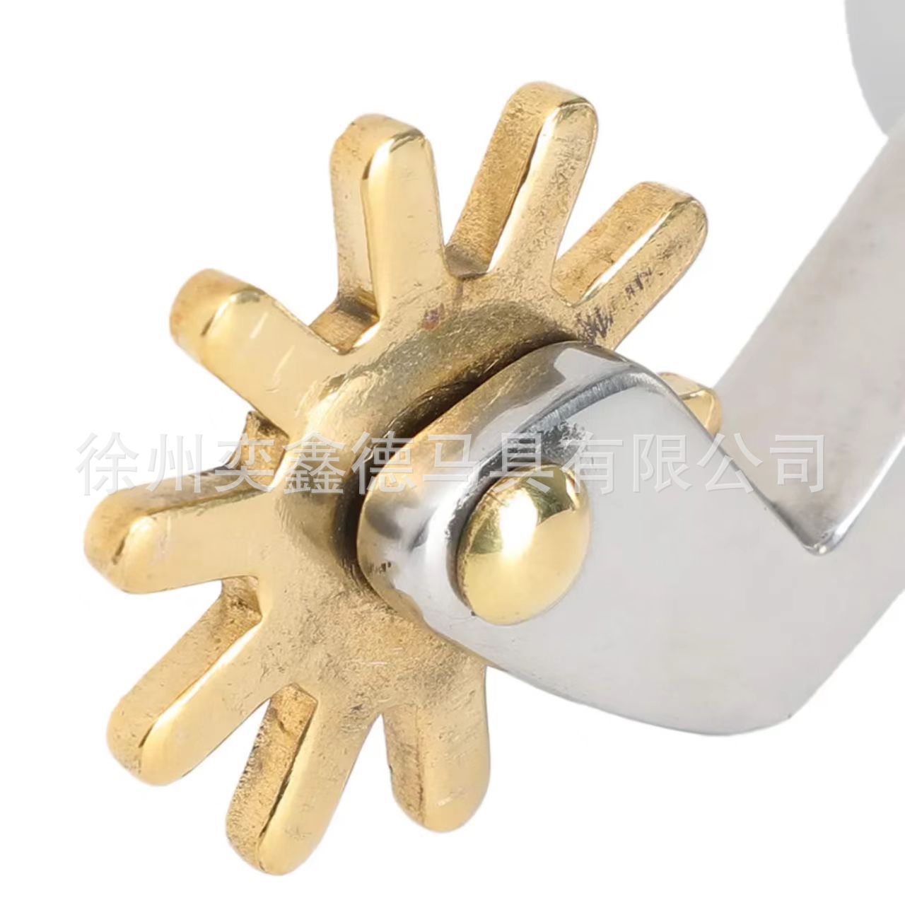 304 Stainless Steel Western Horse Spurs Equestrian Riding Equipment Universal