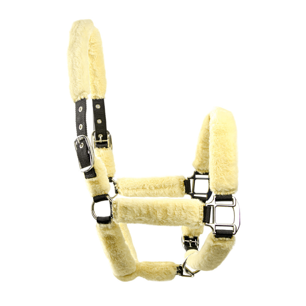 Equestrian Adjustable Fleece Horse Halter Durable