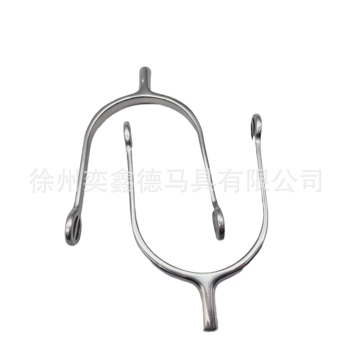English Stainless Steel Horse Spurs Unisex Equestrian Equipment