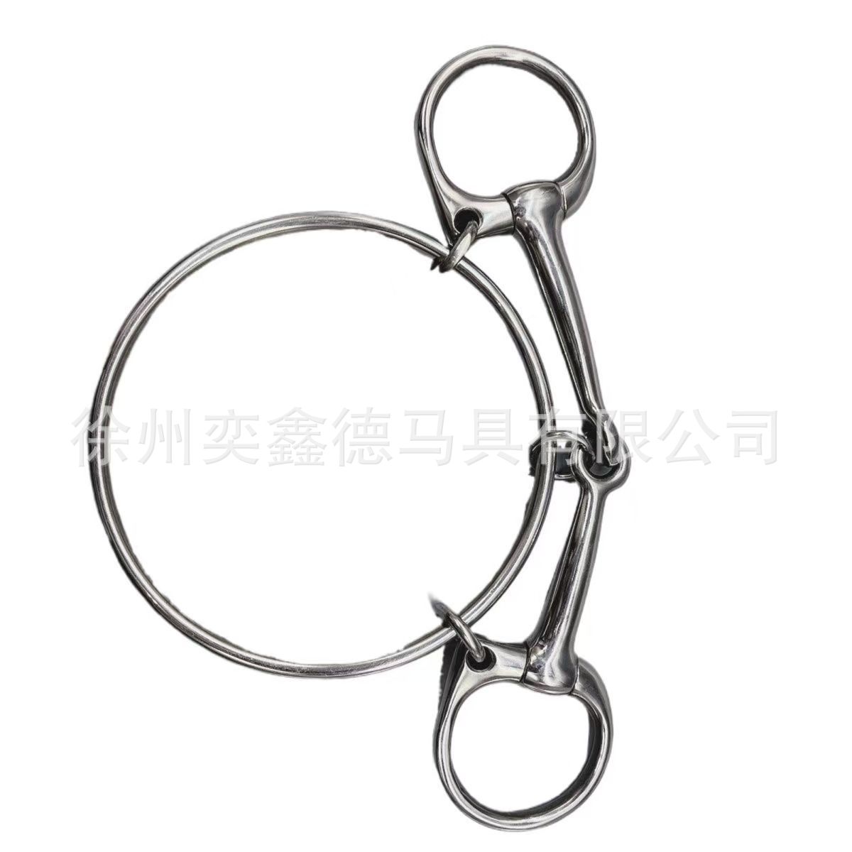 Stainless Steel Horse Bit Mouthpiece Racing Equestrian Accessory