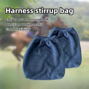 Plush Thickened Storage Bag For Horse Stirrups Equestrian Use