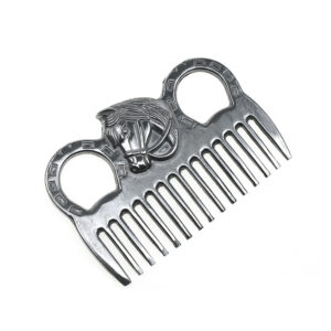 Metal Horse Comb Pet Comb Brush Surface Polished CB9050