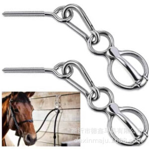 English American Mouth Bit Stirrup Spur Tie Hook Equestrian Supplies