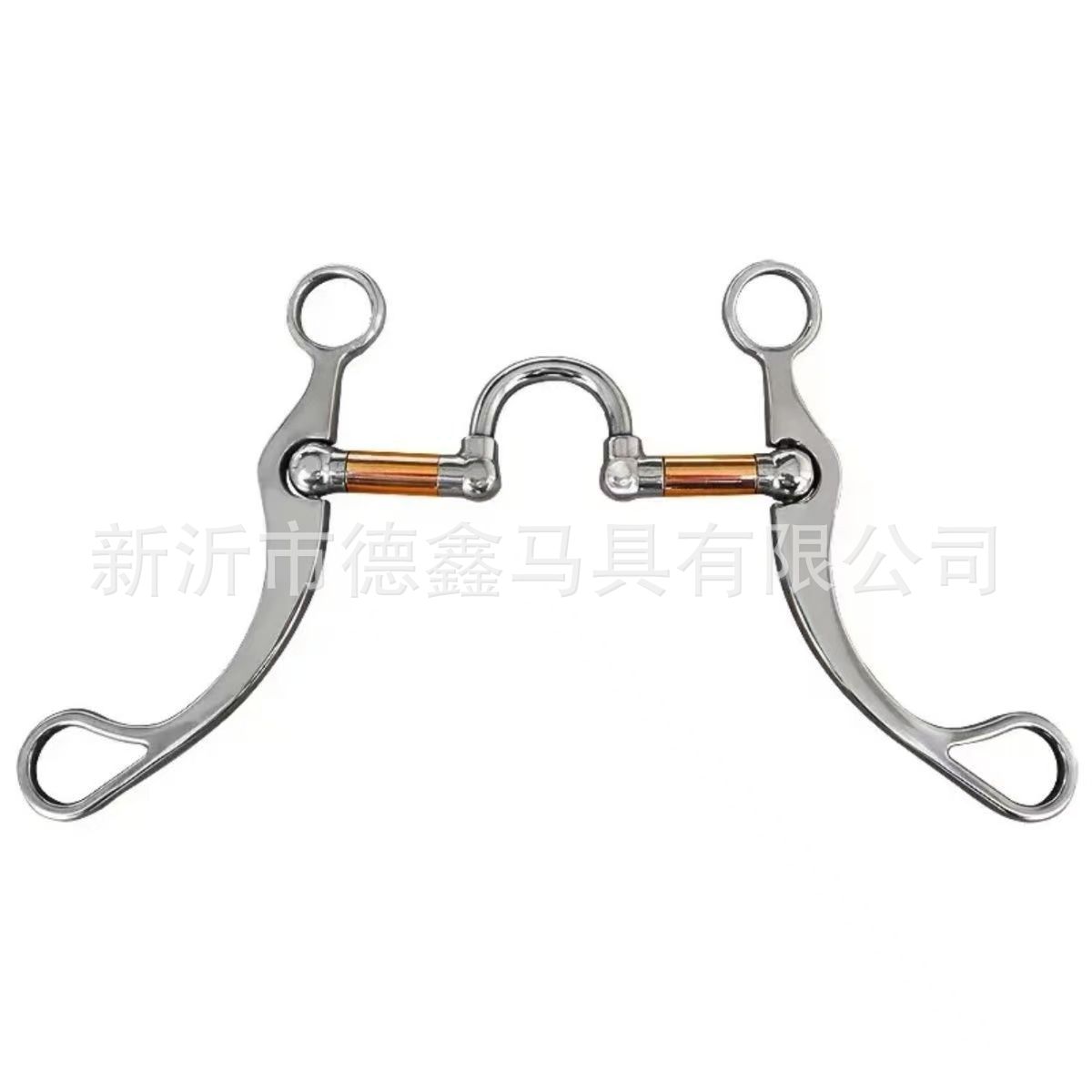 Rotating 304 Stainless Steel Copper Horse Bit Equestrian Accessories