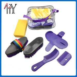 Children's Horse Grooming Toy Set In Clear Plastic Bag