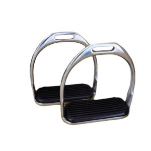 Stainless Steel Safety Stirrup Iron Black