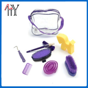 Children's Horse Grooming Kit in Clear Plastic Bag