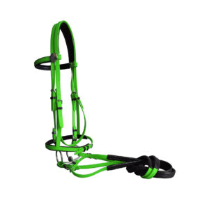 PVC Horse Bridle with Stainless Steel Hollow Mouth Bit LT5005