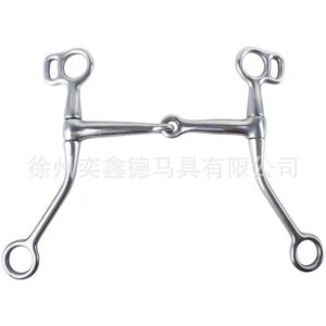 304 Stainless Steel Rotating H-Type Horse Bit