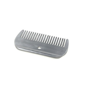 Metal Aluminum Horse Comb Polished Surface Pet Comb CB9058